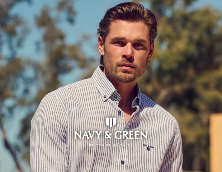 NAVY & GREEN