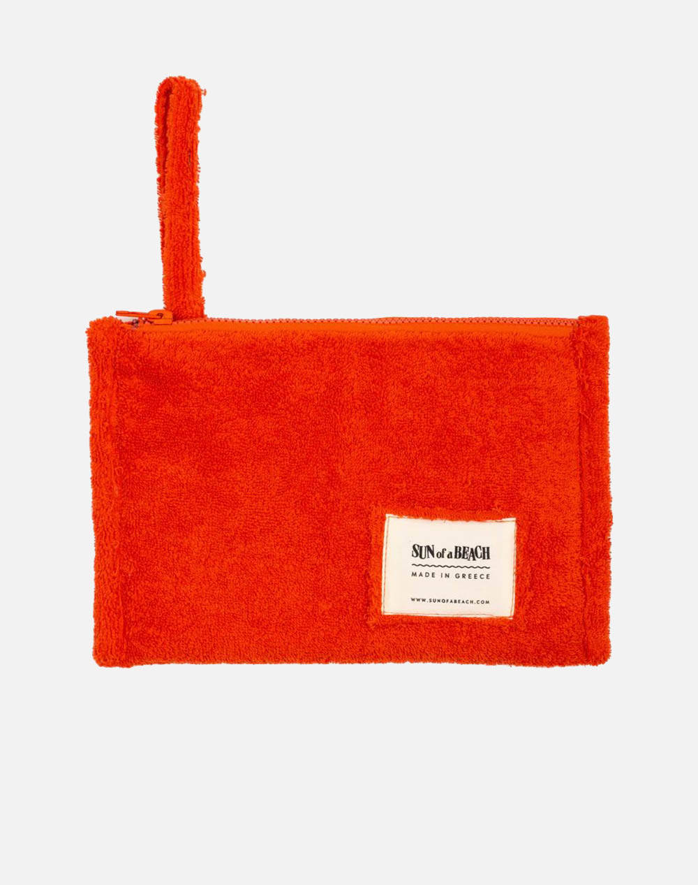 Sun of a beach orange | little waterproof pouch (dimensiuni: 26 x 17 cm.)