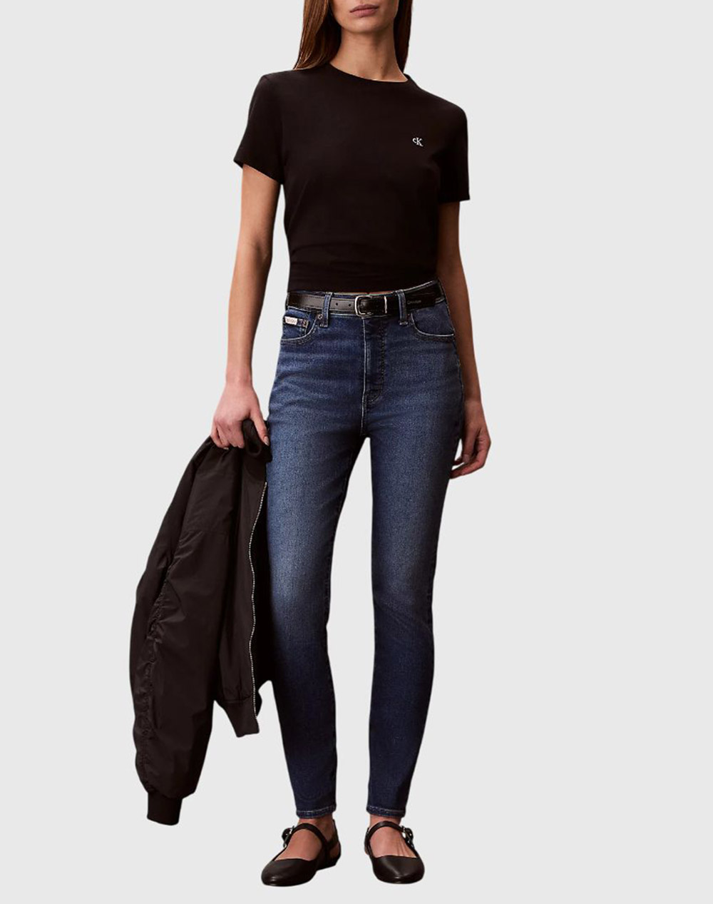 CALVIN KLEIN Archive Jersey Crew Tee EU