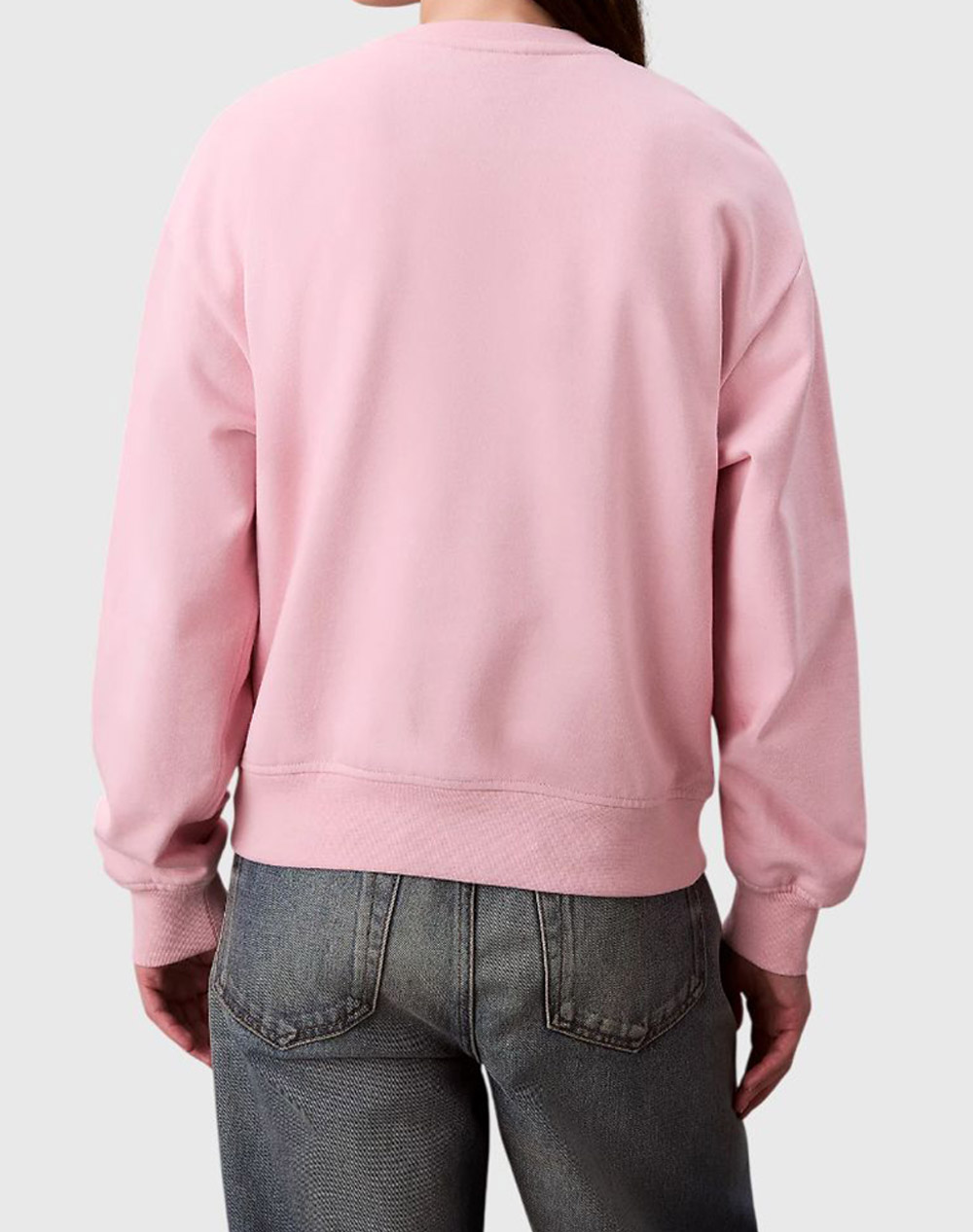 CALVIN KLEIN JEANS LS MONOLOGO FRENCH TERRY RLXD CN