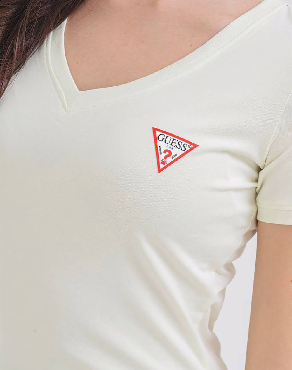 GUESS MINI TRIANGLE TEE BLUZA DE DAMA