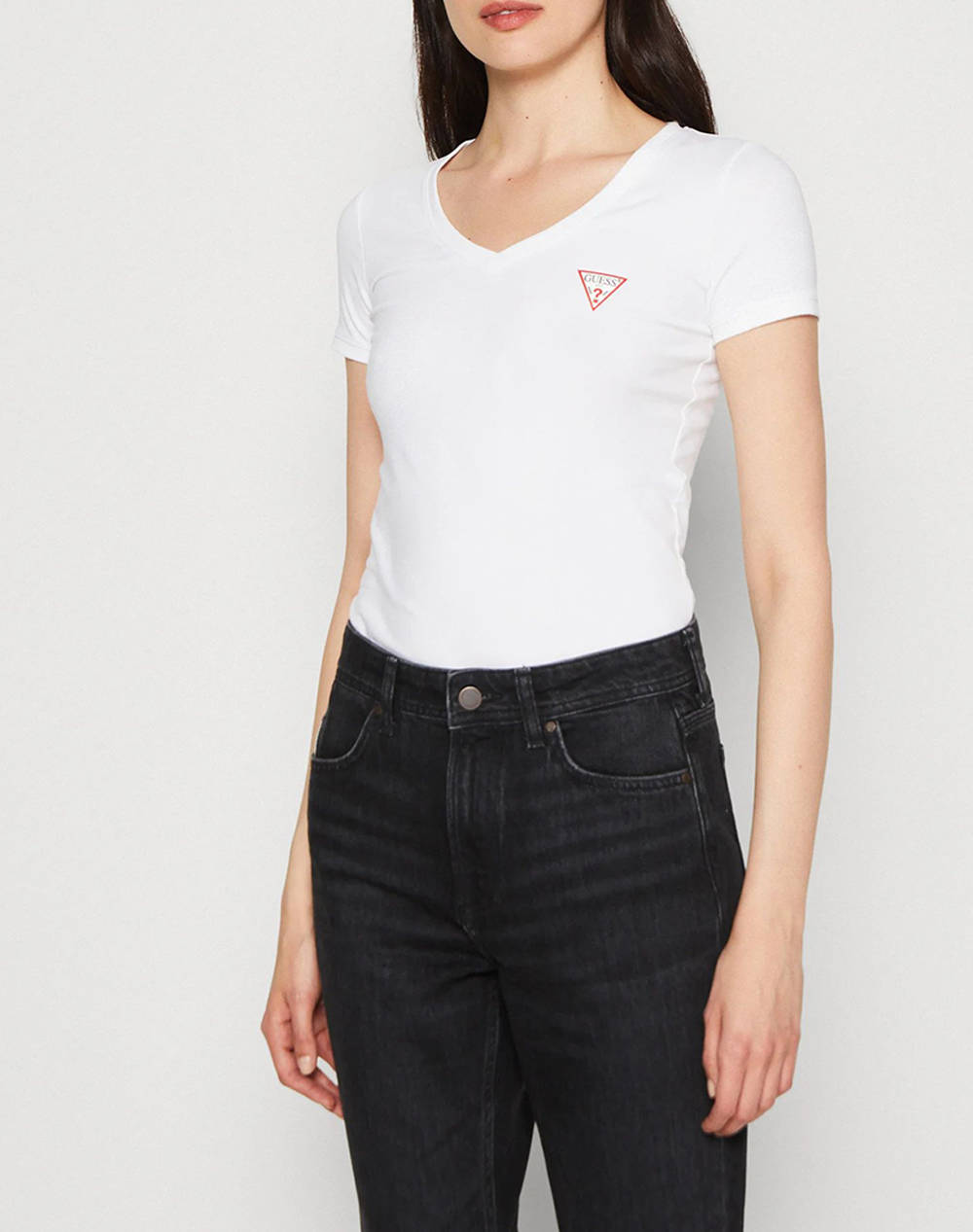 GUESS MINI TRIANGLE TEE BLUZA DE DAMA