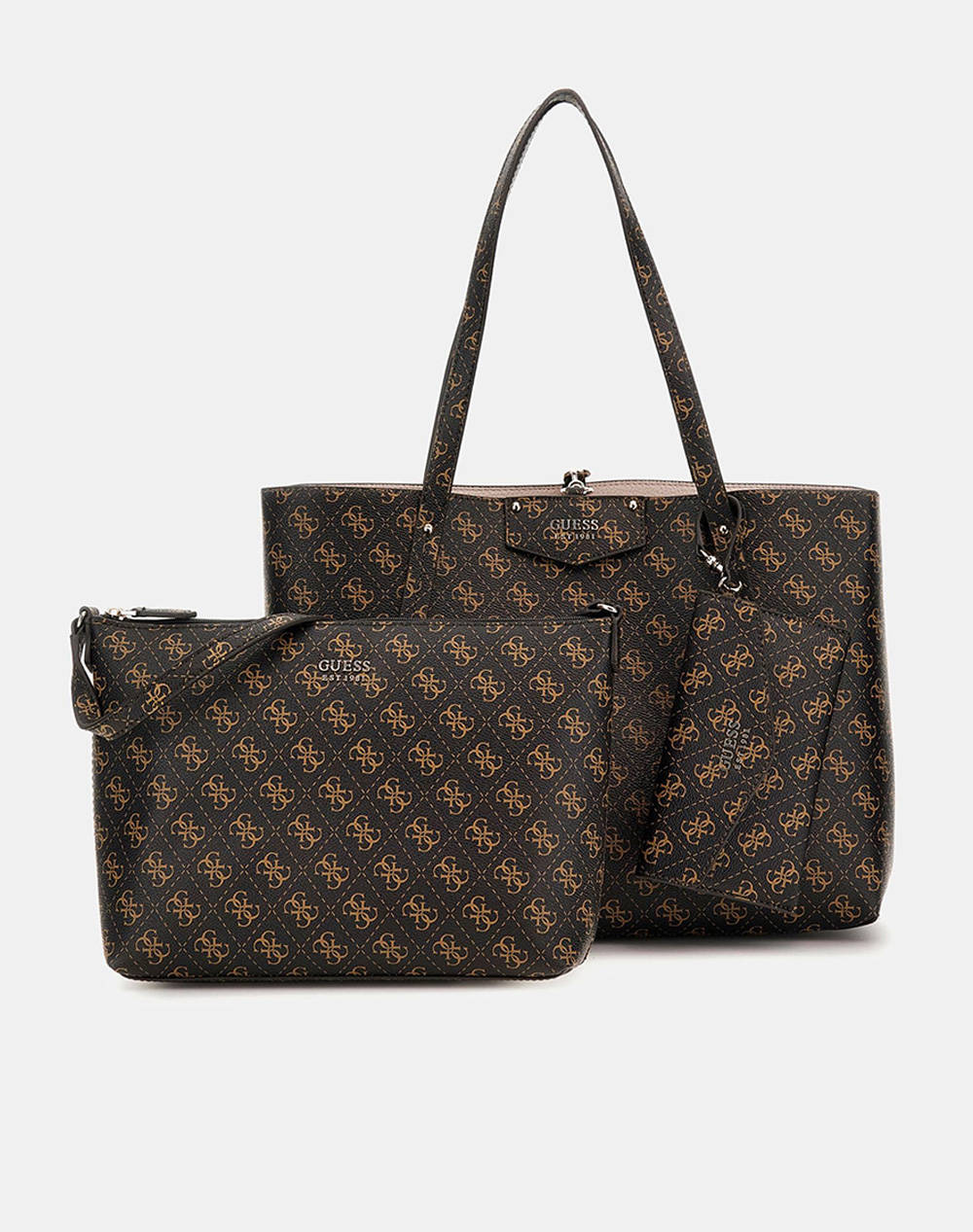 Guess eco brenton tote geanta de dama (dimensiuni: 36 x 27 x 13 cm.)