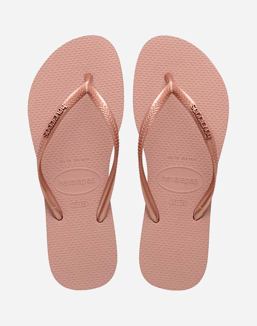 HAVAIANAS SLIM LOGO METALLIC PAPUCI