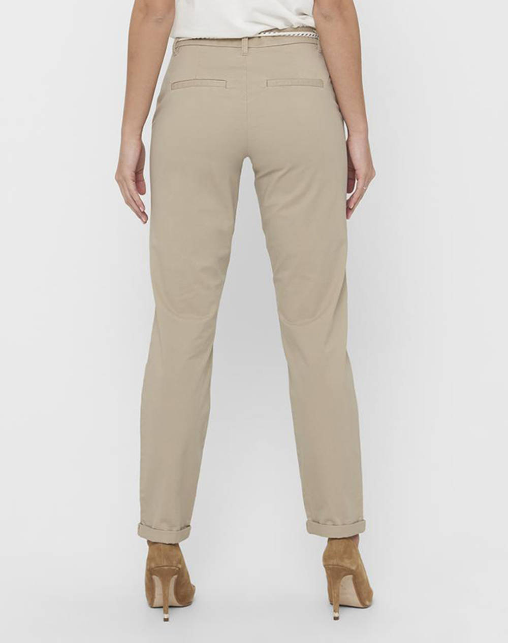 ONLY ONLBIANA MW COTTON BELT CHINO PNT NOOS