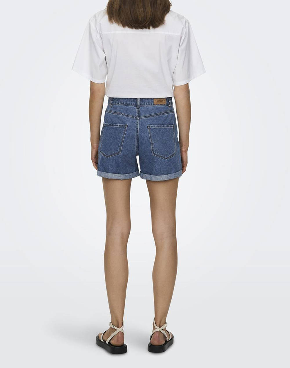 ONLY ONLVEGA HW MOM DNM SHORTS NOOS