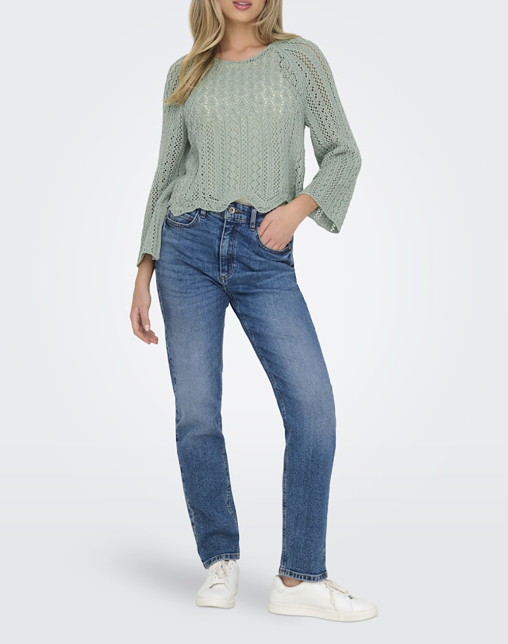 ONLY ONLNOLA LIFE 3/4 PULLOVER KNT NOOS