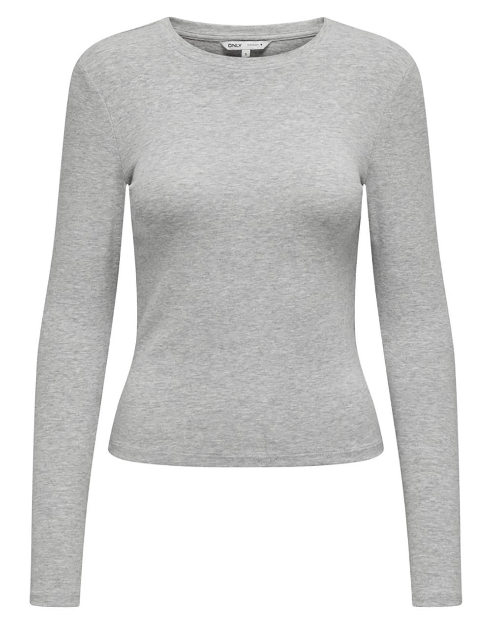 ONLY ONLRILEY O-NECK L/S TOP JRS NOOS