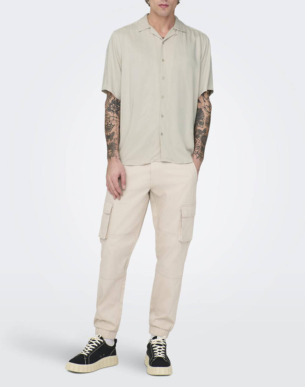 ONLY & SONS ONSDASH LIFE REG RES SS 001 SHIRT NOOS