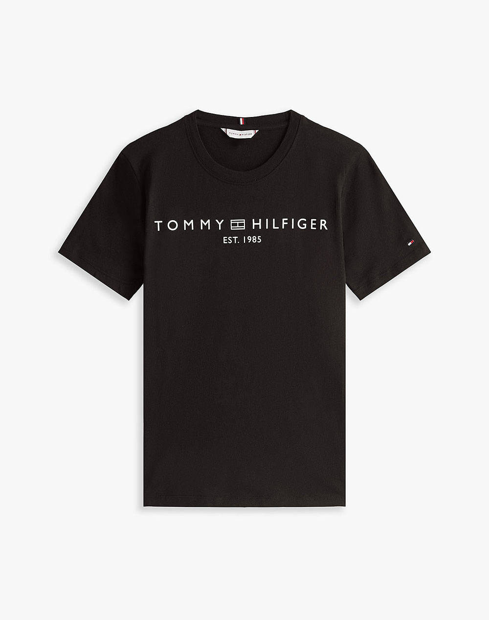 TOMMY HILFIGER REG CORP LOGO C-NK SS