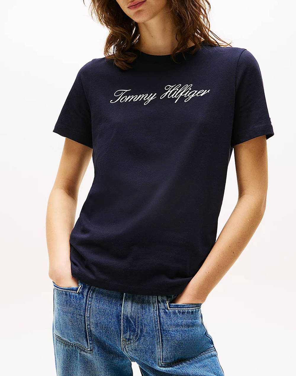 TOMMY HILFIGER NOS SCRIPT REGULAR C-NK SS