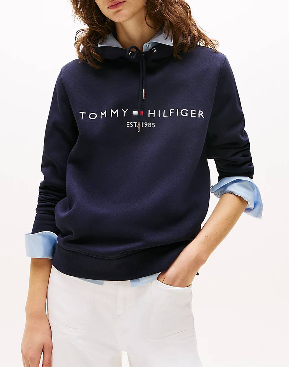 TOMMY HILFIGER HERITAGE HILFIGER HOODIE LS