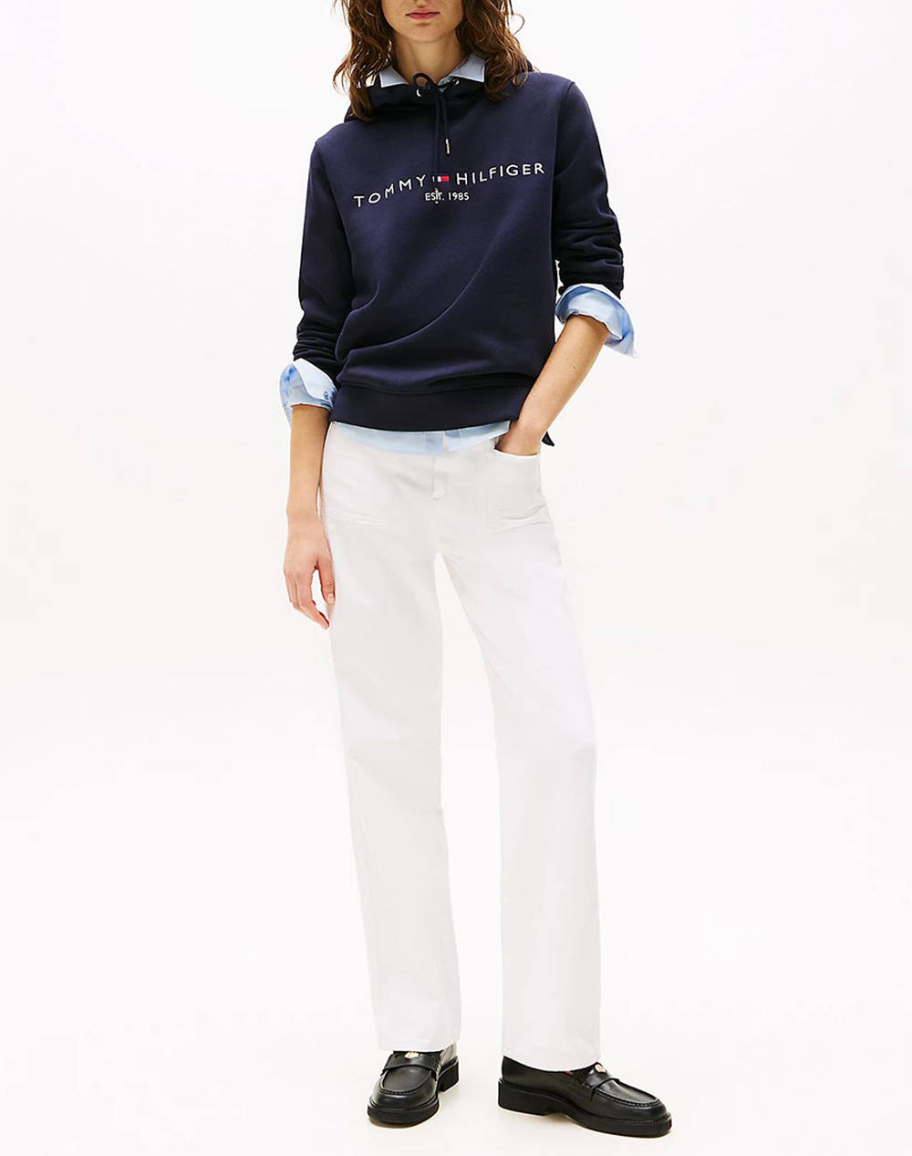 TOMMY HILFIGER HERITAGE HILFIGER HOODIE LS