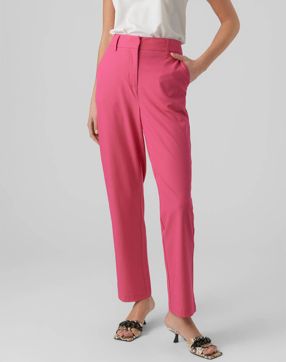 VERO MODA VMZELDA HW STRAIGHT PANT NOOS