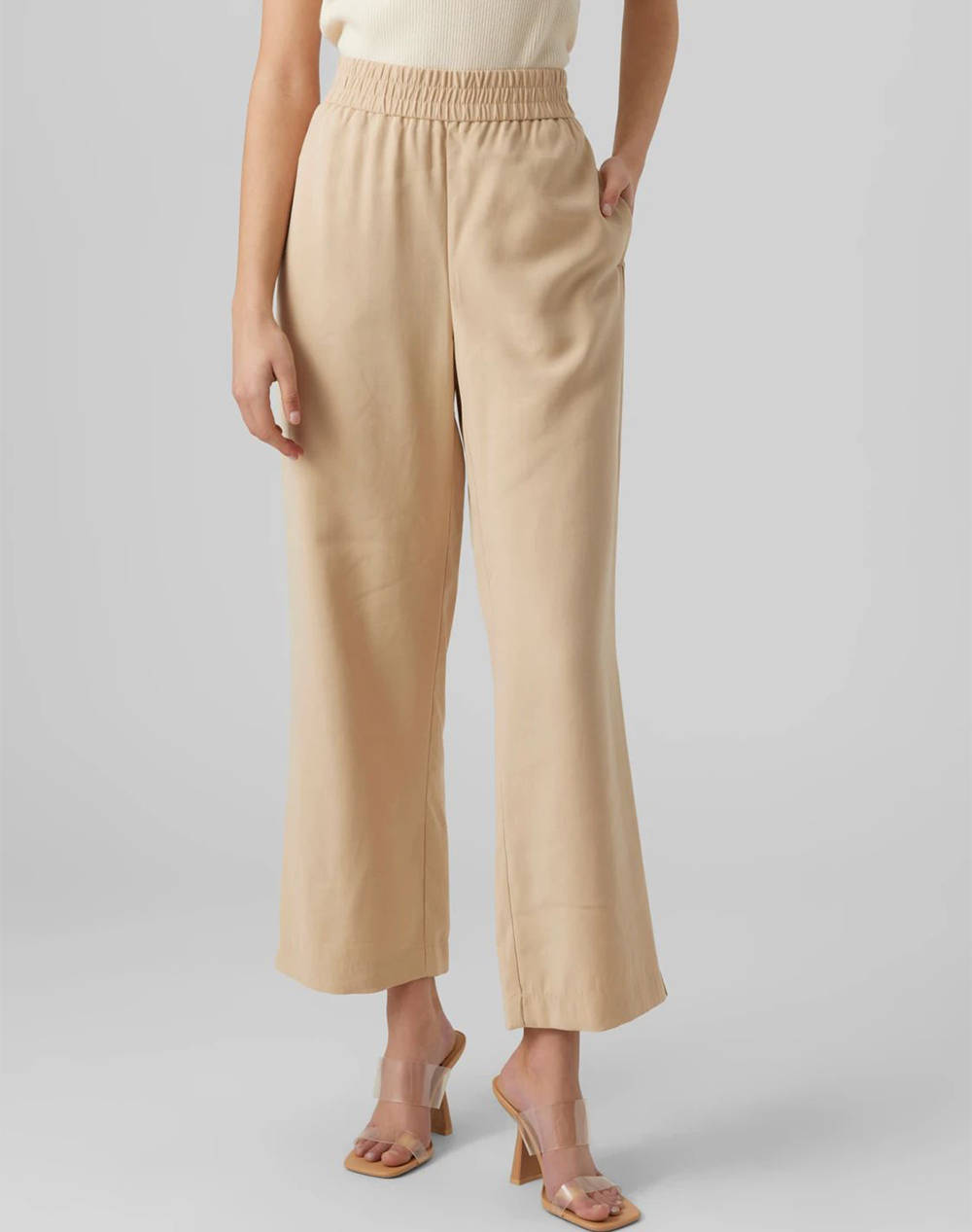 VERO MODA VMCARMEN HW WIDE PULL-ON PANT NOOS