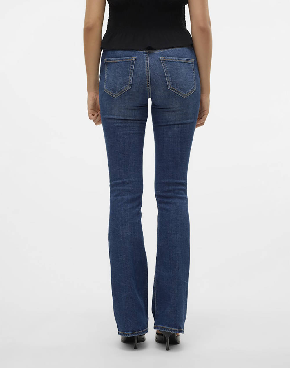 VERO MODA VMFLASH MR FLARED JEANS LI3110 GA NOOS