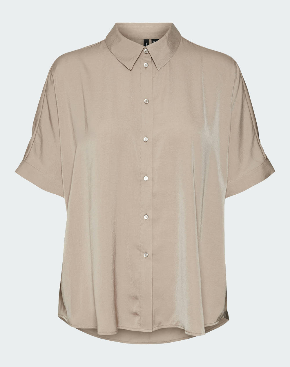 VERO MODA VMKATRINE SS OVERSIZED SHIRT WVN GA NOOS