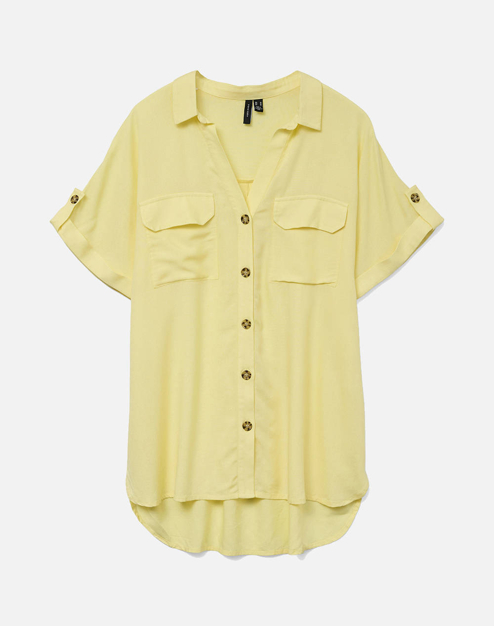 VERO MODA VMBUMPY S/S SHIRT WVN GA NOOS