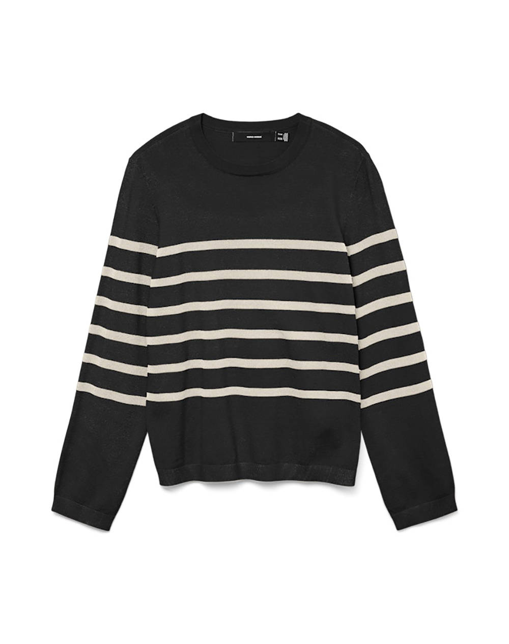 VERO MODA VMSABA PLAIN LS O-NECK PULLOVER GA NOOS