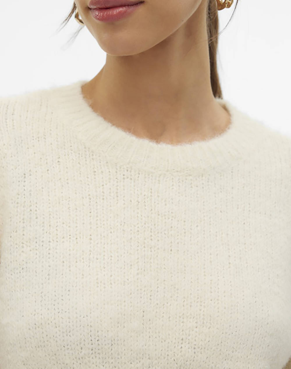 VERO MODA VMNOVAH LS O-NECK PULLOVER GA NOOS