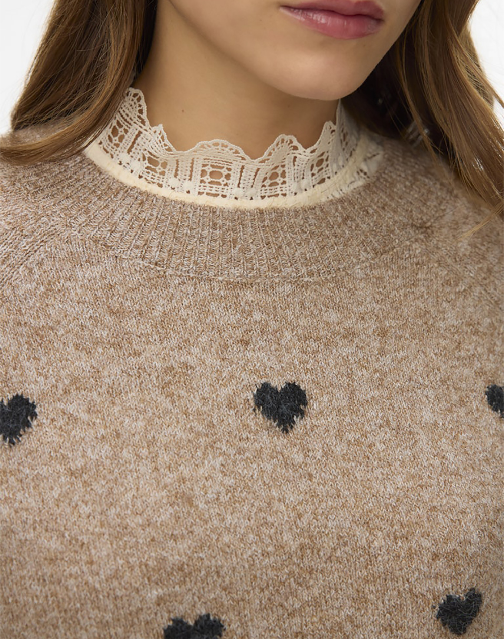 VERO MODA VMDOFFY INTARSIA LS O-NCK PULLOV GA NOOS