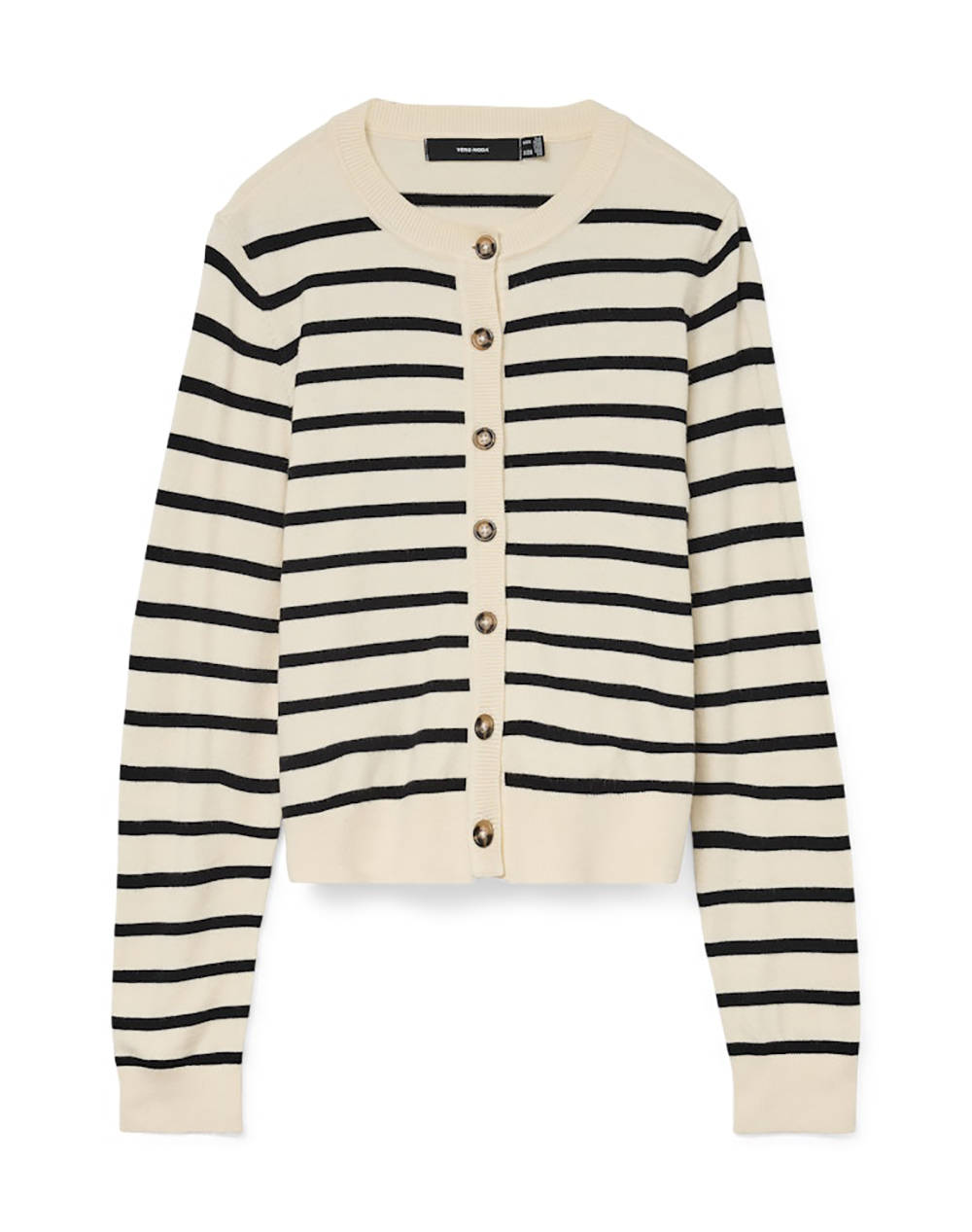 VERO MODA VMSABA PLAIN LS O-NECK CARDIGAN NOOS
