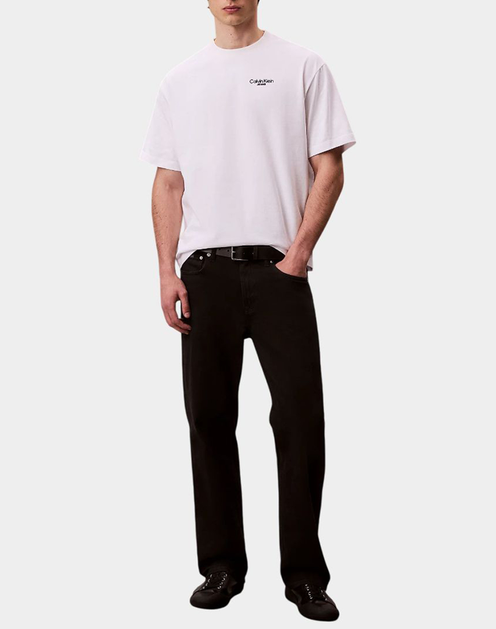 CALVIN KLEIN LOGO BACK PRINT T-SHIRT