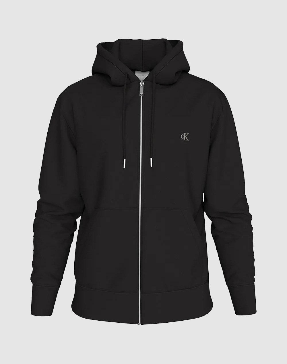 CALVIN KLEIN JEANS LS EU 350TERRY MONOGRAM FZ HOODI