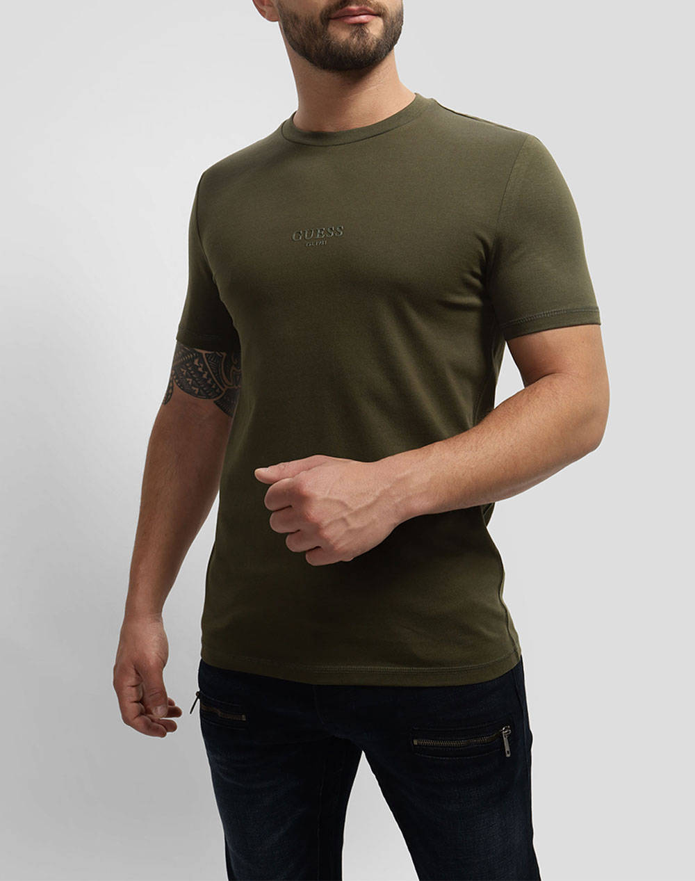 GUESS AIDY CN SS TEE BLUZA DE BARBATI