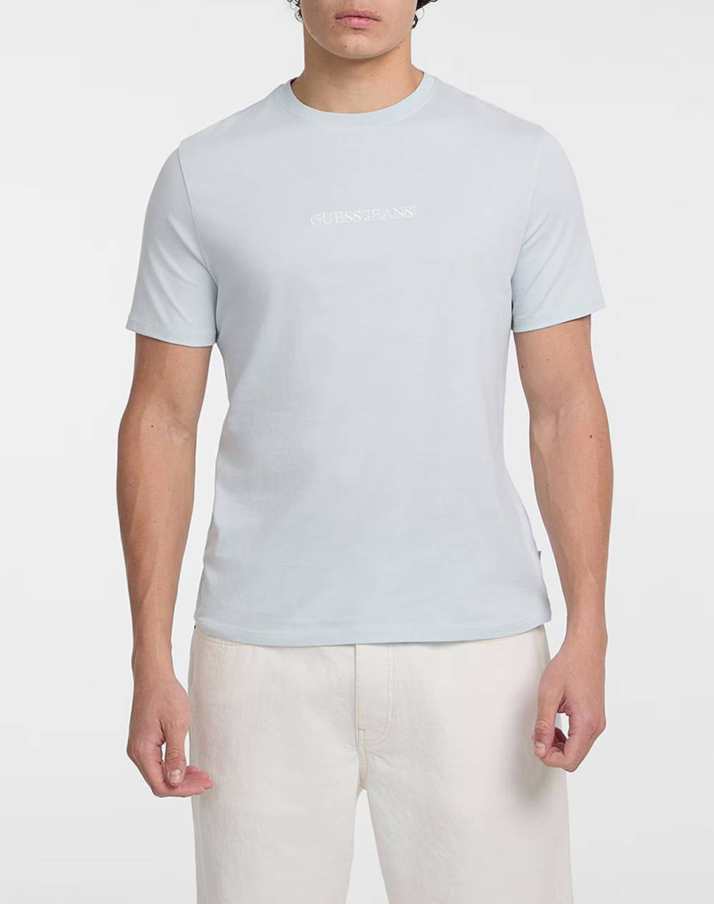 GUESS JEANS GJ SS CN SLIM LOGO EMBRO TEE BLUZA DE BARBATI