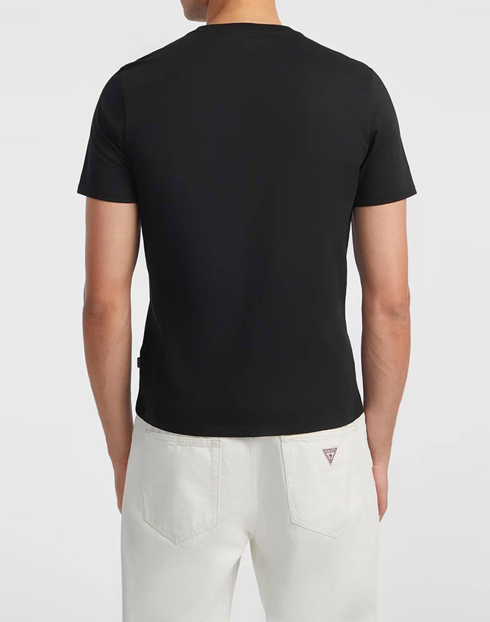 GUESS JEANS GJ SS CN SLIM LOGO EMBRO TEE BLUZA DE BARBATI