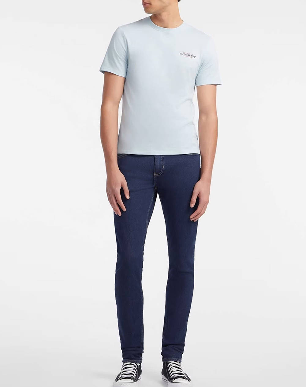 GUESS JEANS GJ SS CN SLIM AMERICAN TR TEE BLUZA DE BARBATI