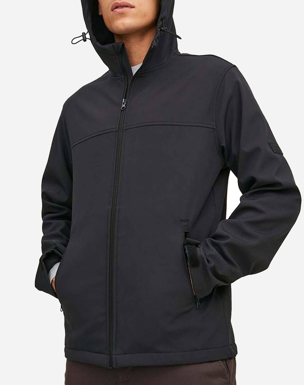 JACK&JONES JJEMARVIN HOOD SOFTSHELL NOOS