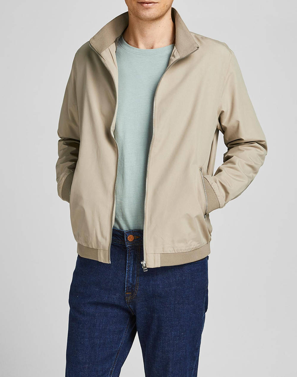 JACK&JONES JJERUSH HARRINGTON BOMBER NOOS