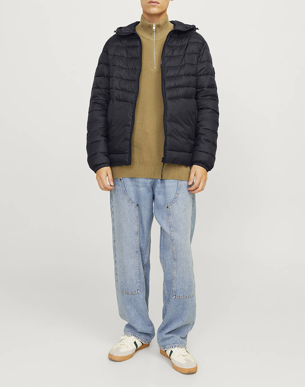JACK&JONES JJESPRINT PUFFER HOOD NOOS