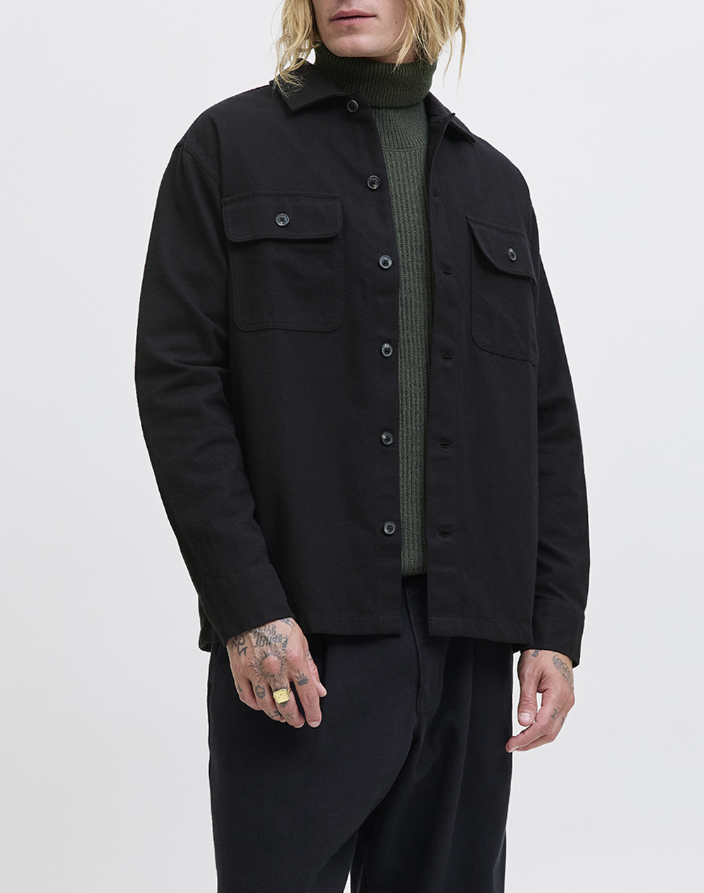 JACK&JONES JJECHARGE OVERSHIRT LS NOOS