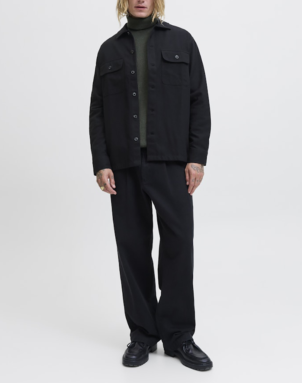 JACK&JONES JJECHARGE OVERSHIRT LS NOOS