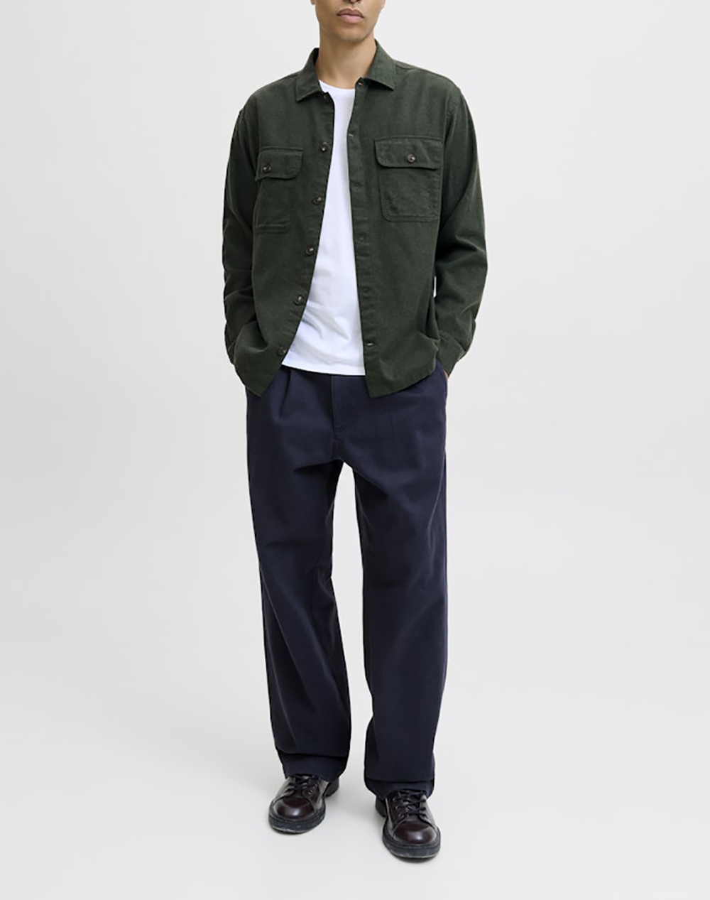 JACK&JONES JJECHARGE OVERSHIRT LS NOOS