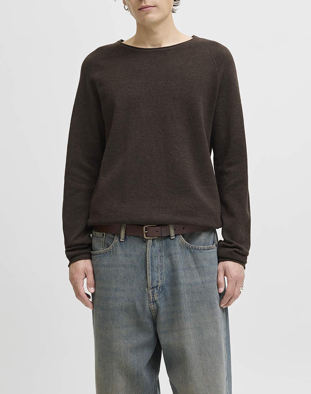 JACK&JONES JJEHILL KNIT CREW NECK NOOS