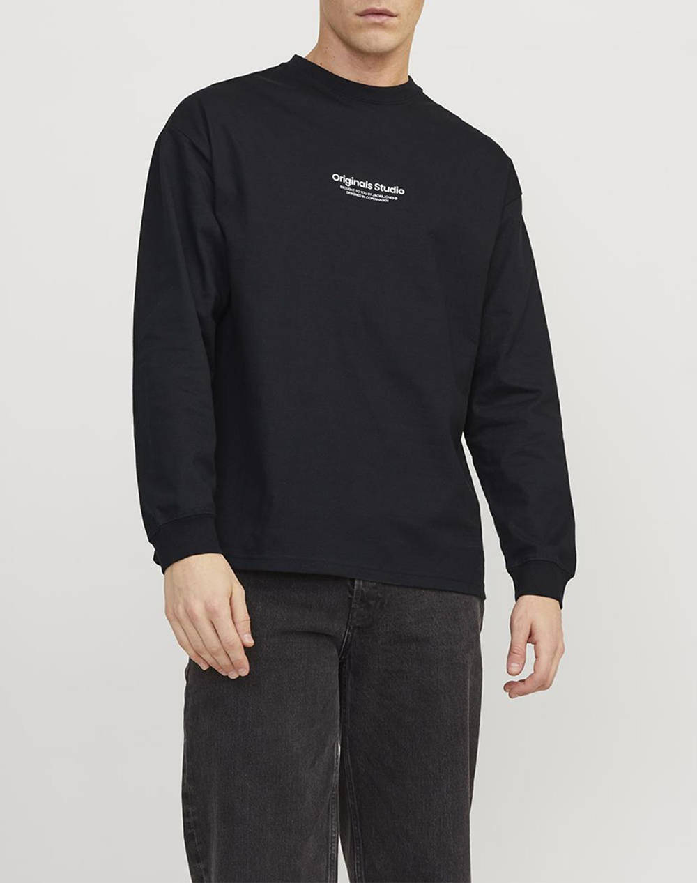 JACK&JONES JORVESTERBRO TEE LS CREW NECK NOOS