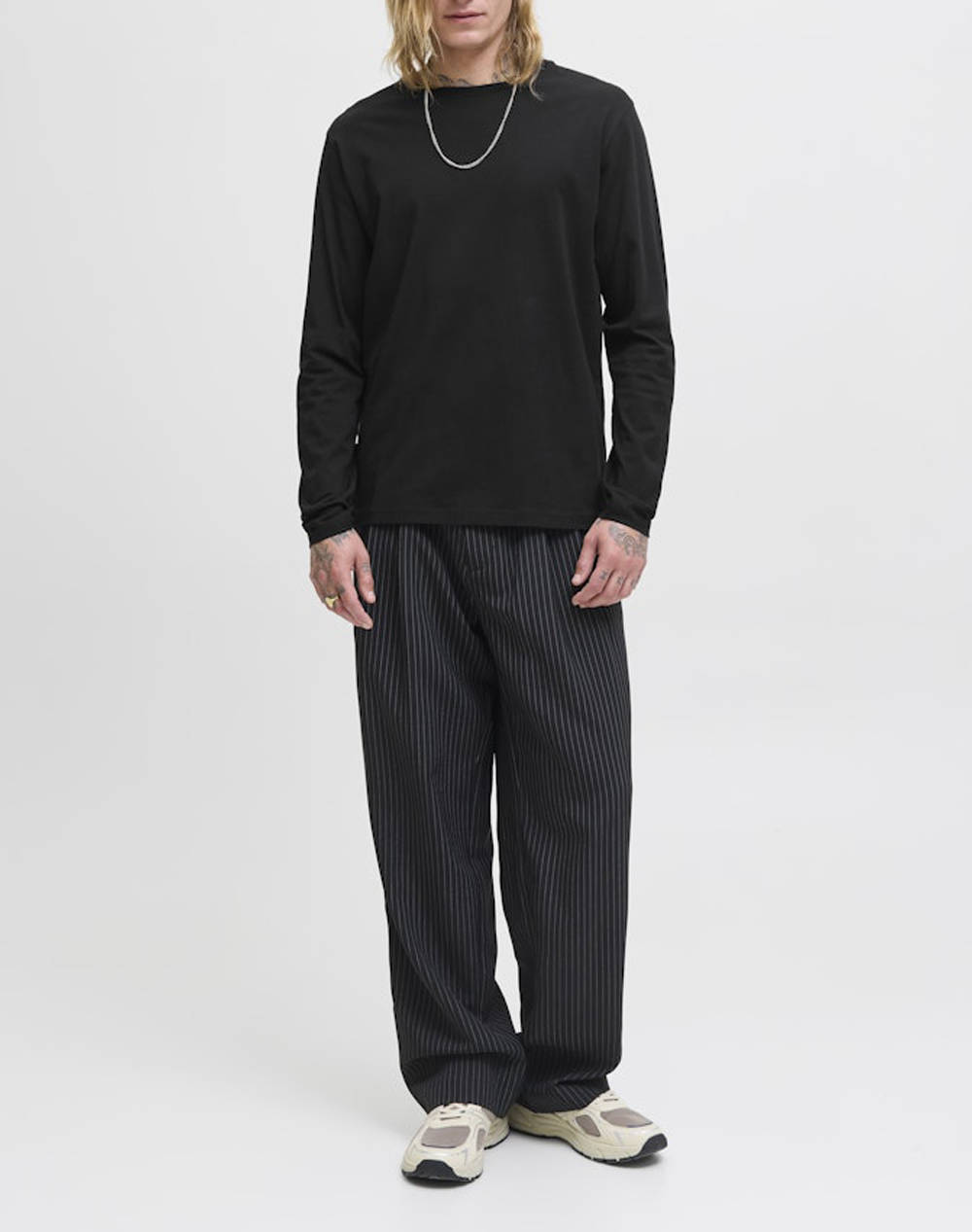 JACK&JONES JJEORGANIC BASIC TEE LS O-NECK NOOS