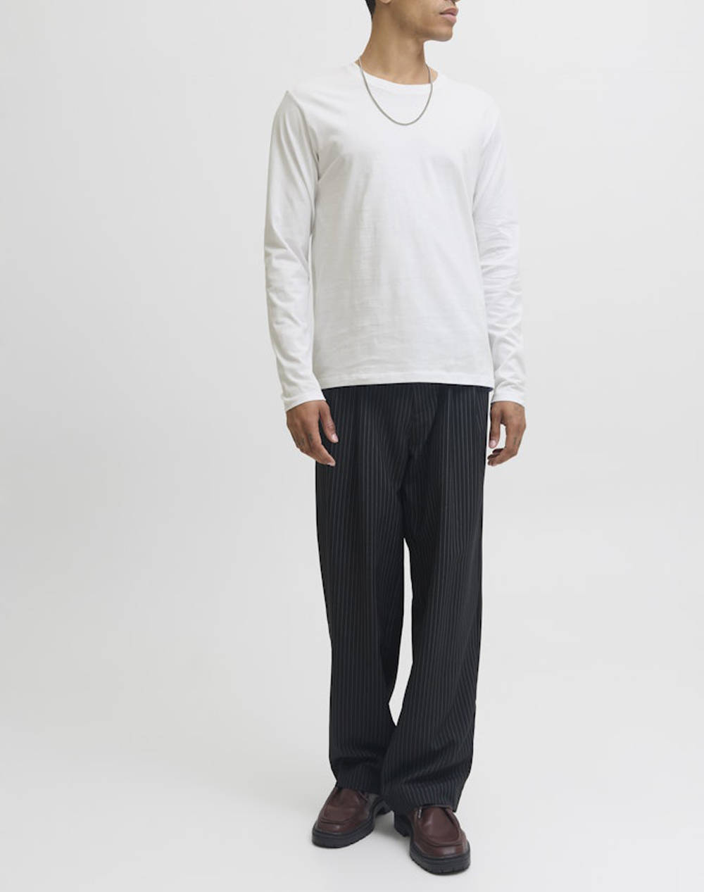 JACK&JONES JJEORGANIC BASIC TEE LS O-NECK NOOS