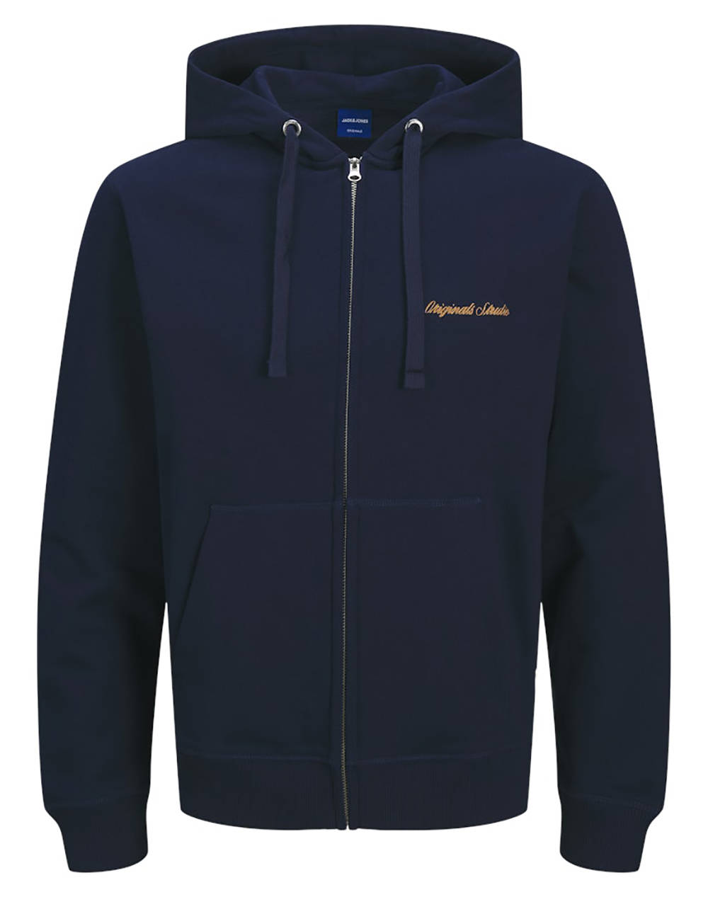 JACK&JONES JORNORREBRO EMB SWEAT ZIP HOOD NOOS