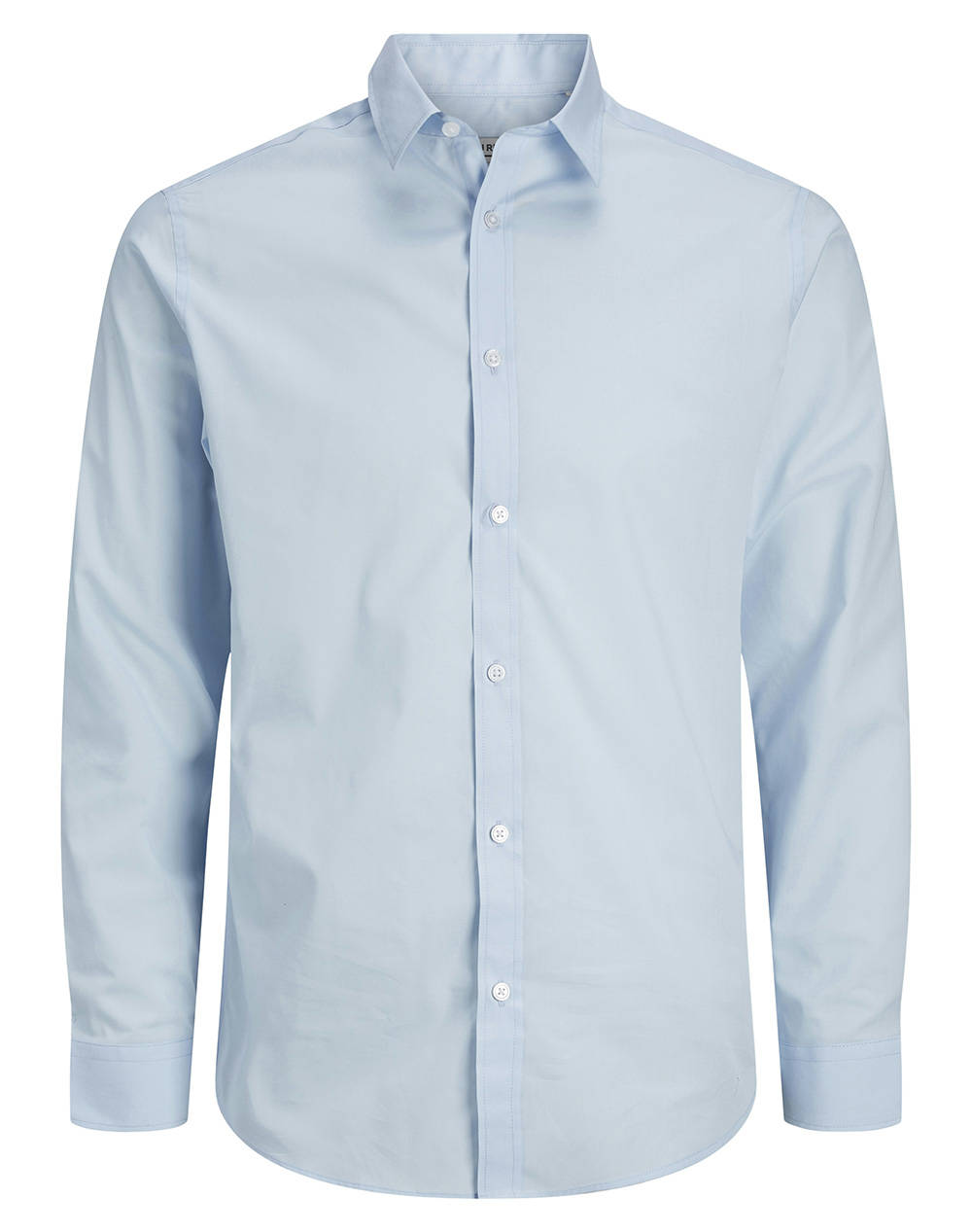 JACK&JONES JREBGAVIN SOLID SHIRT LS NOOS