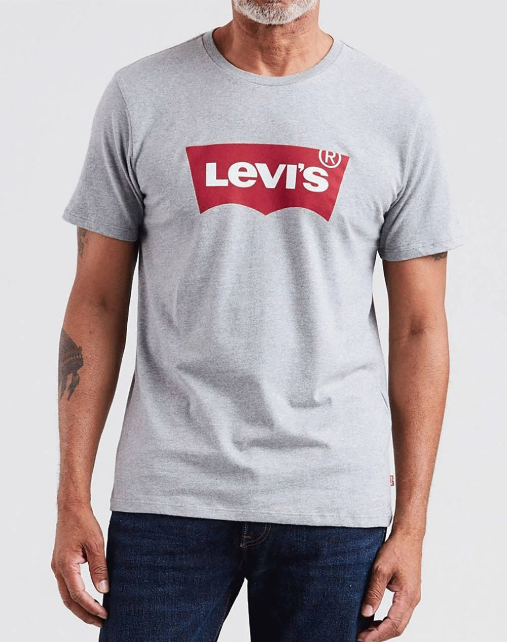 LEVIS T-SHIRT GRAPHIC SET-IN NECK