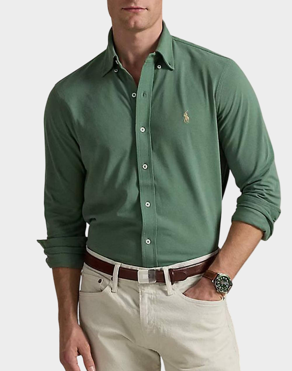 RALPH LAUREN LSFBBDM5-LONG SLEEVE-KNIT