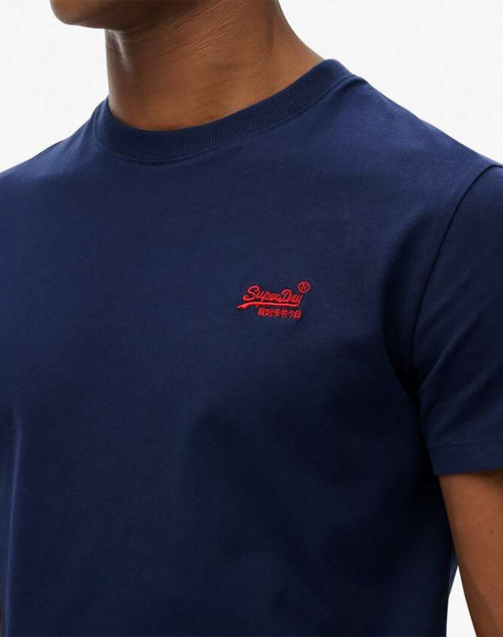 SUPERDRY D1 OVIN ESSENTIAL LOGO EMB TEE BLUZA DE BARBATI