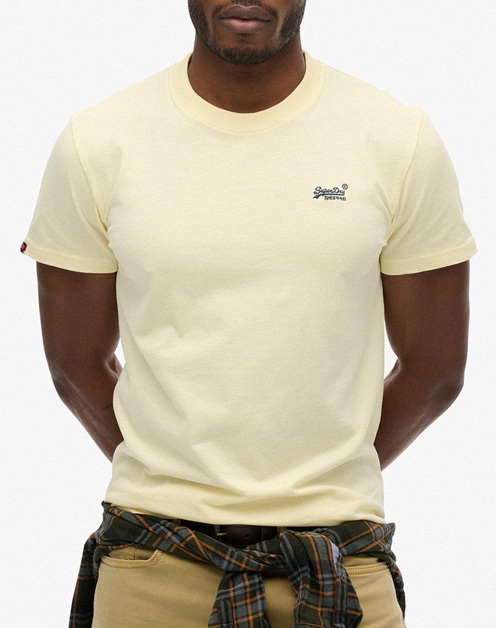 SUPERDRY D1 OVIN ESSENTIAL LOGO EMB TEE BLUZA DE BARBATI