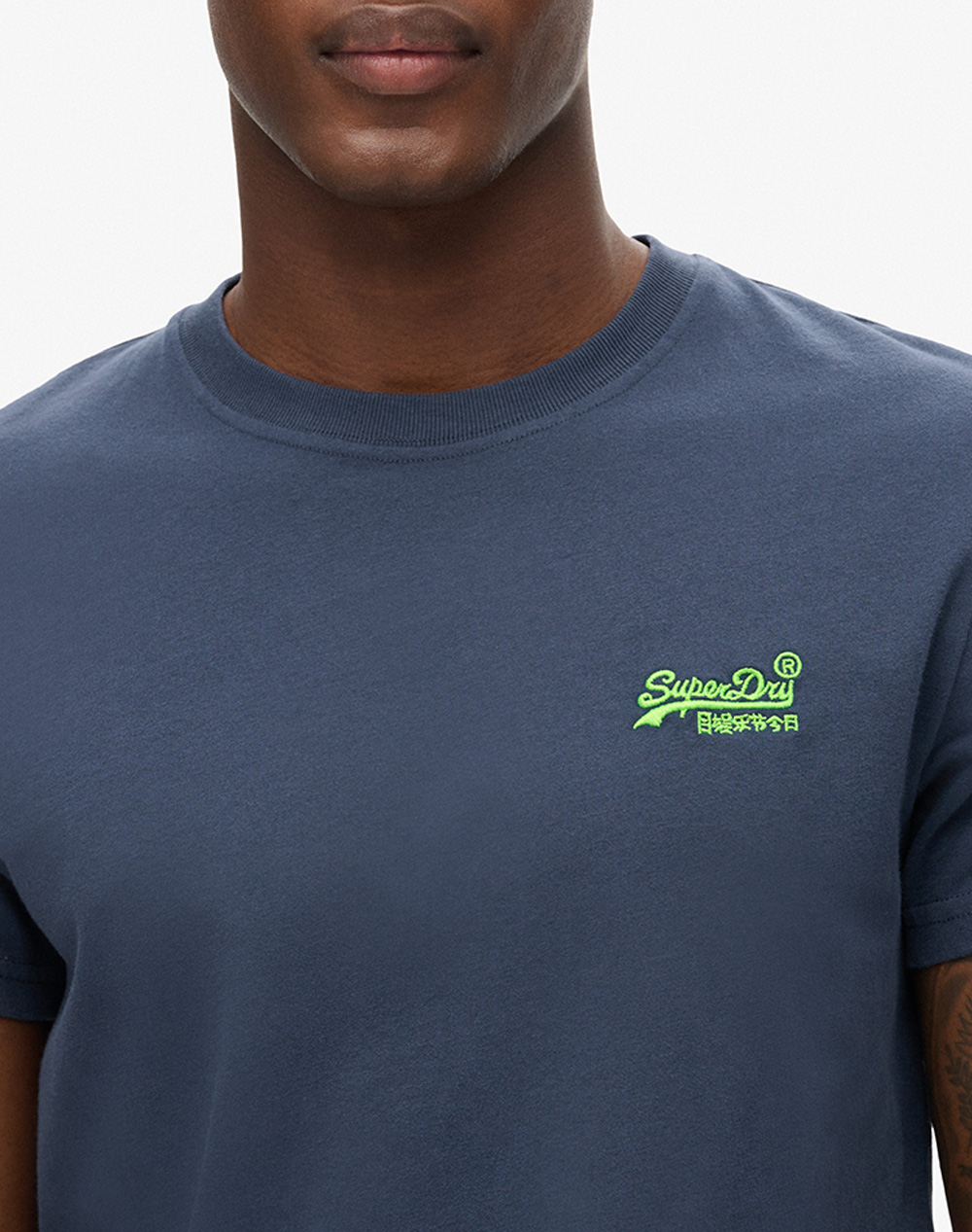 SUPERDRY D1 OVIN ESSENTIAL LOGO EMB TEE BLUZA DE BARBATI