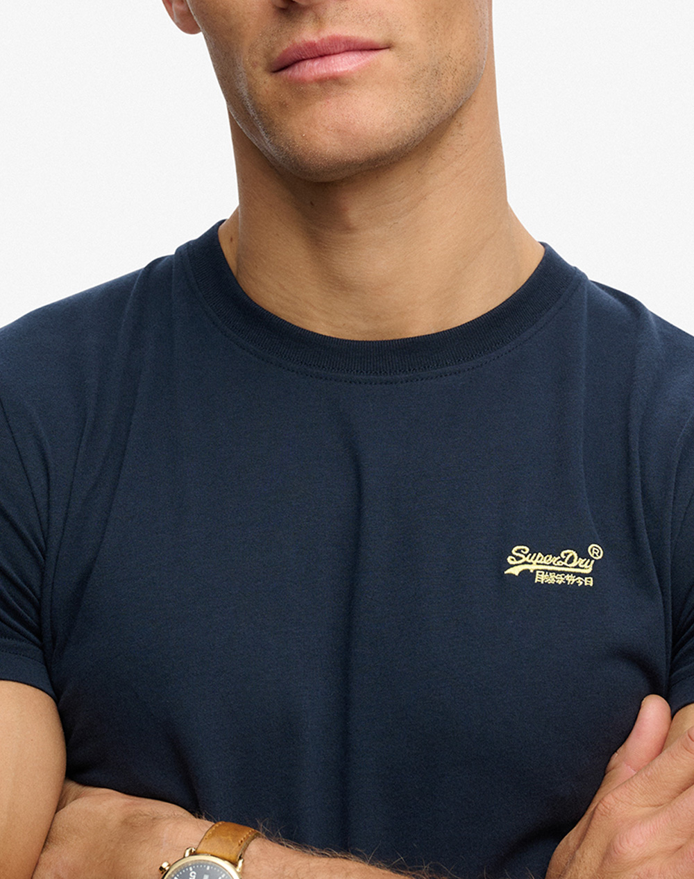 SUPERDRY D1 OVIN ESSENTIAL LOGO EMB TEE BLUZA DE BARBATI